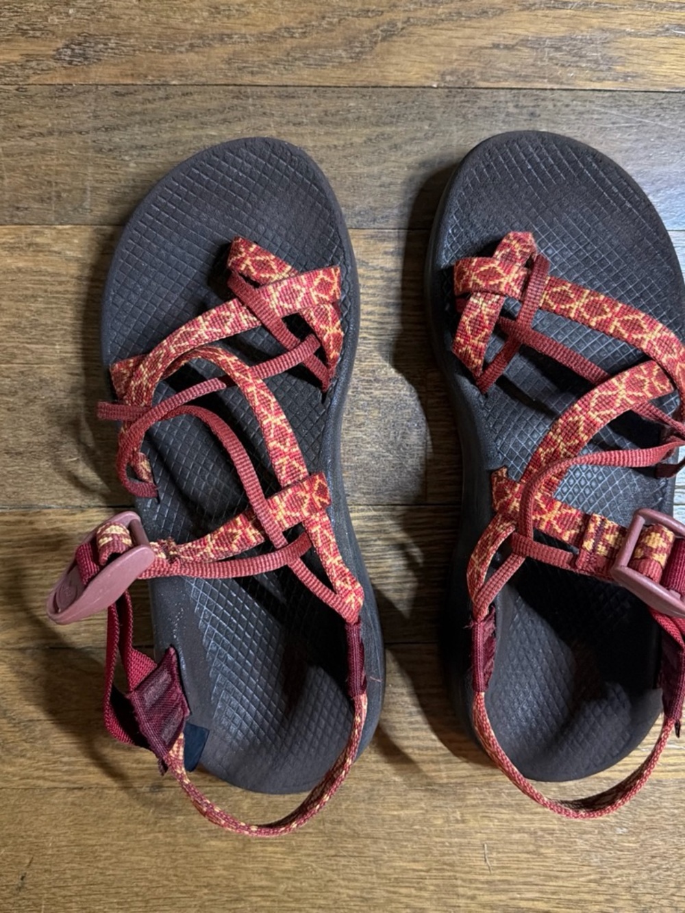 Chaco Red Sandals